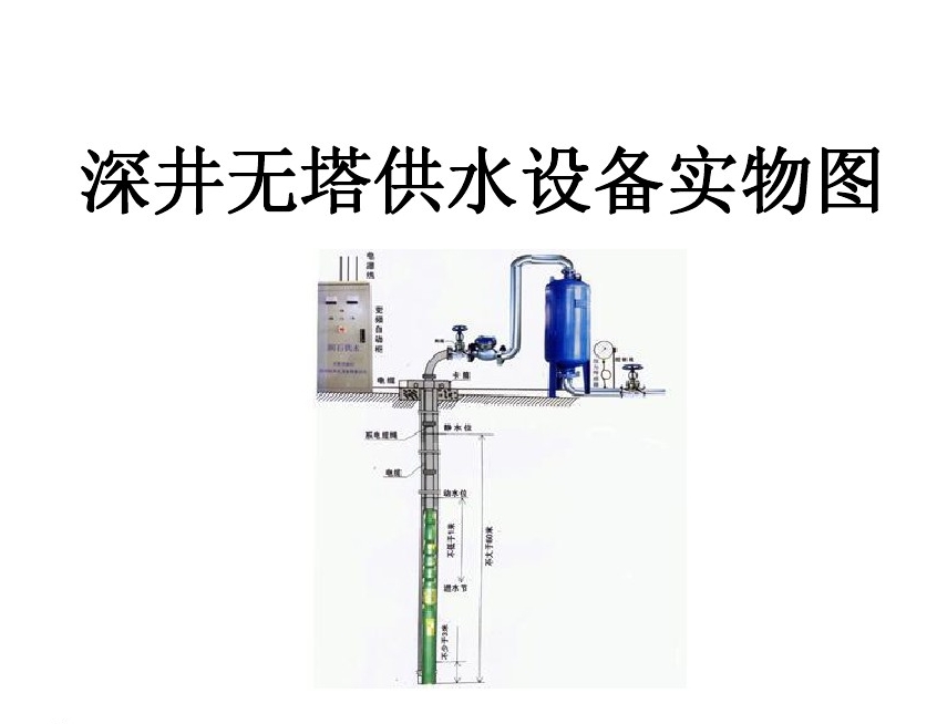 南昌青云谱区井泵无塔式供水设备